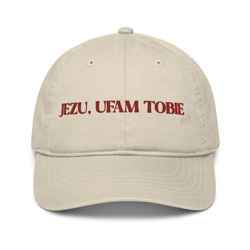 Apliiq hats Oyster / one size Divine Mercy Embroidered Organic Cotton Cap