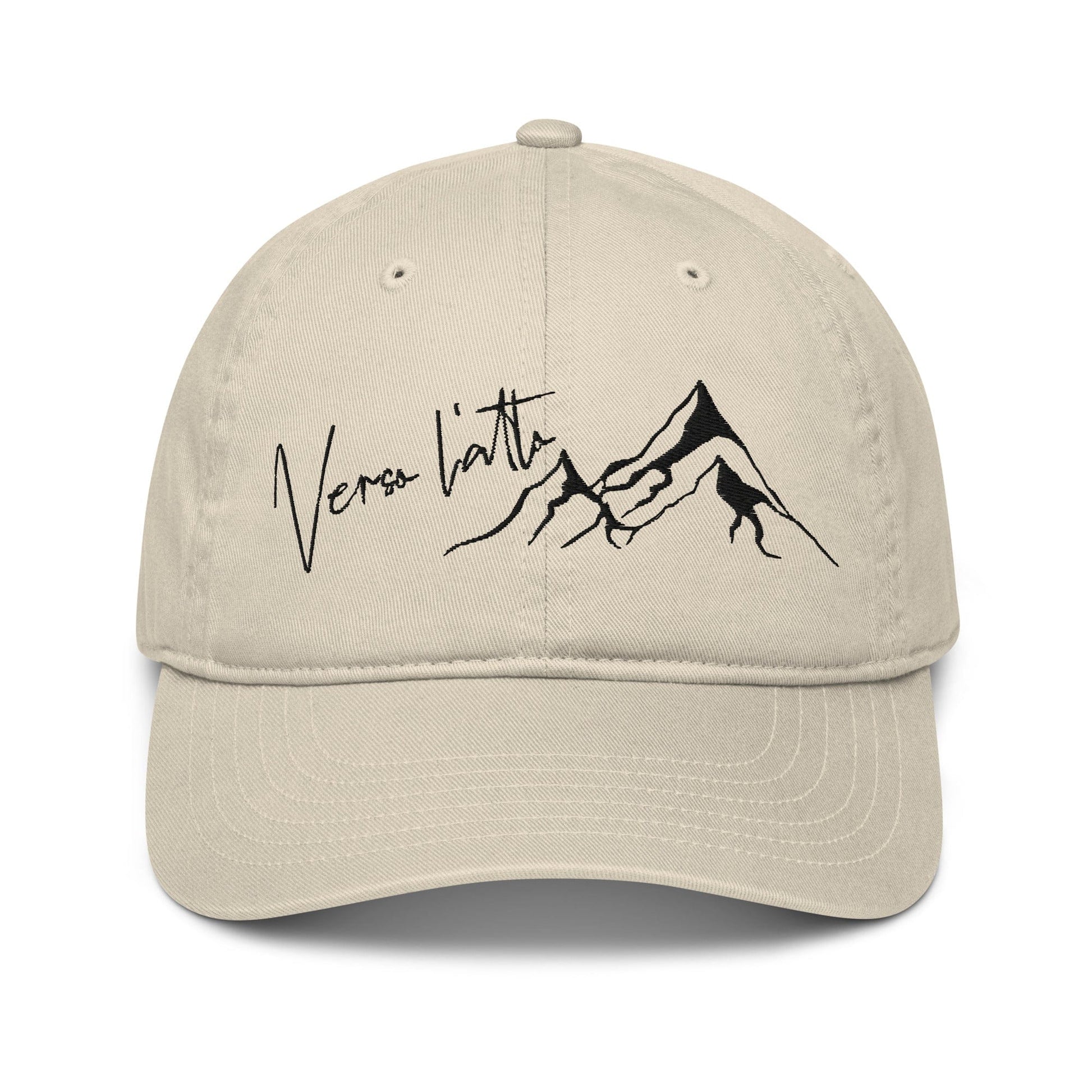 Apliiq hats Oyster / one size Verso l'alto Embroidered Organic Cotton Cap
