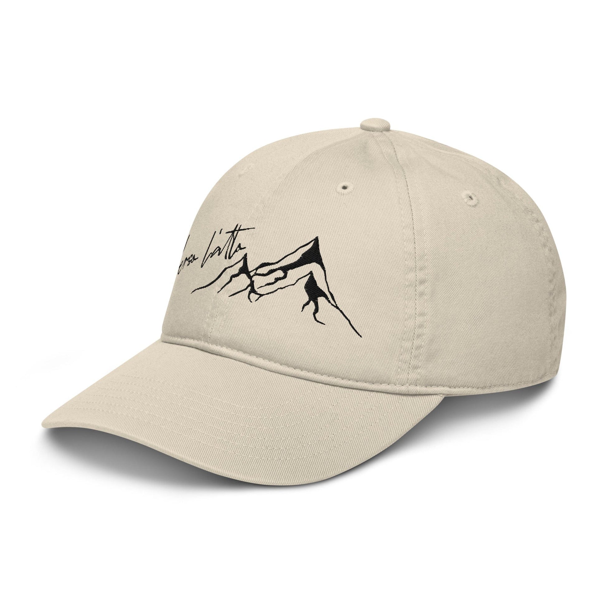 Apliiq hats Verso l'alto Embroidered Organic Cotton Cap