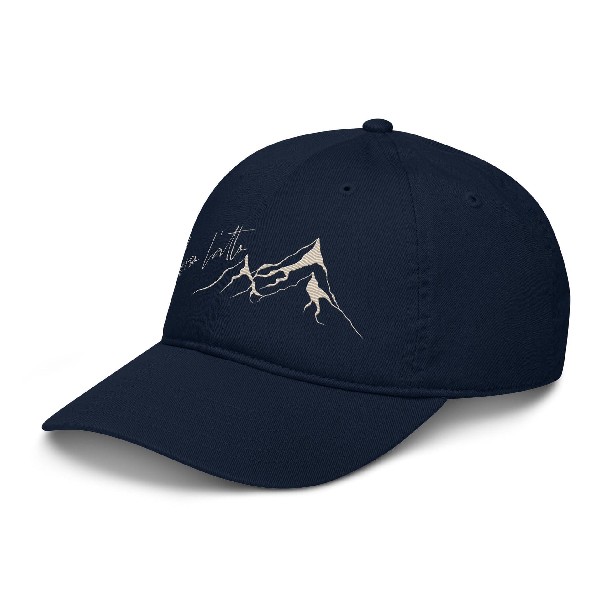 Apliiq hats Verso l'alto Embroidered Organic Cotton Cap