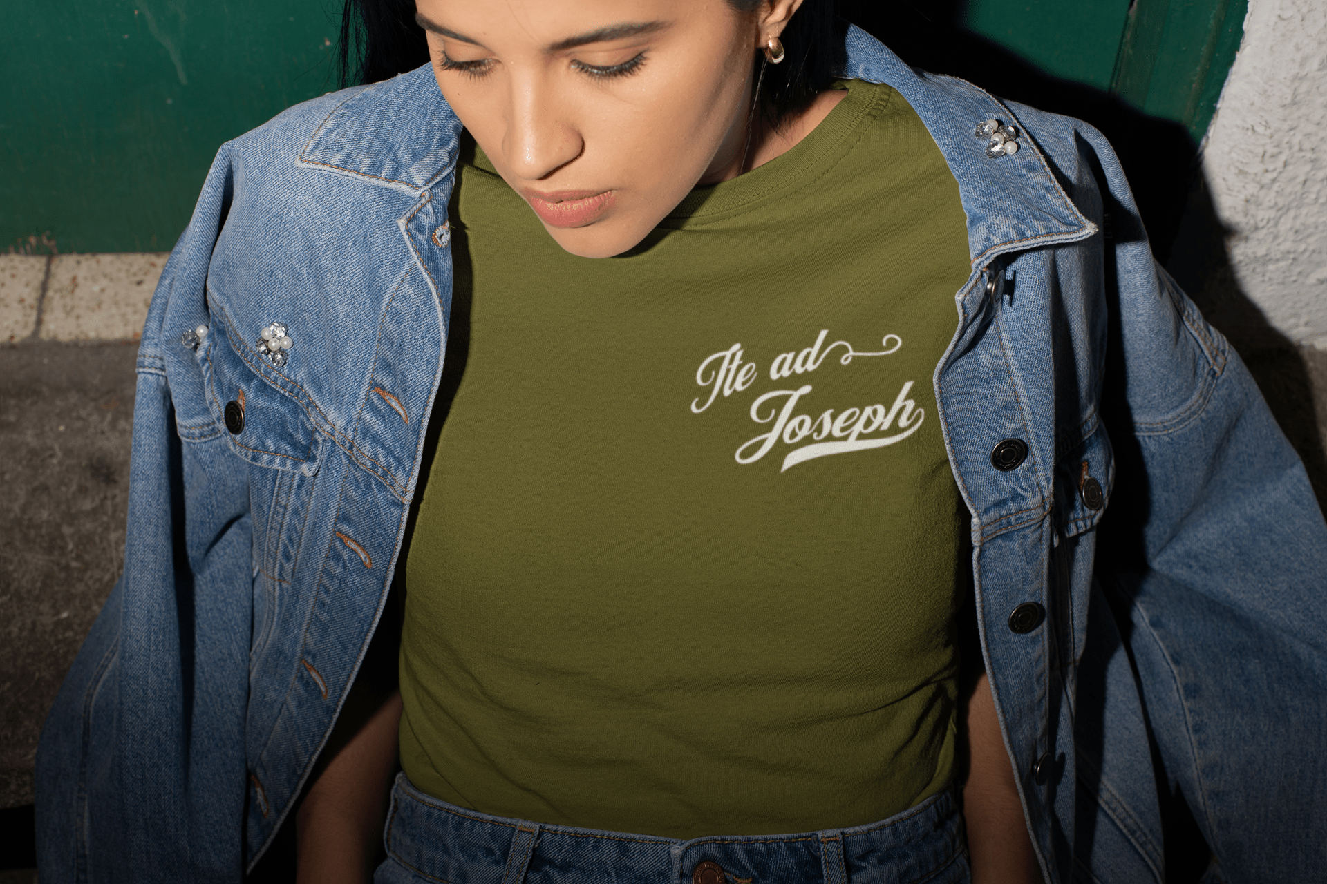 Apliiq tshirt Ite ad Joseph (Go to Joseph) Organic Cotton Tee