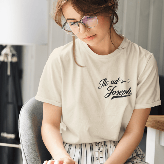 Apliiq tshirt Ite ad Joseph (Go to Joseph) Organic Cotton Tee