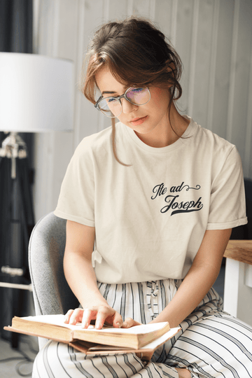 Apliiq tshirt Ite ad Joseph (Go to Joseph) Organic Cotton Tee