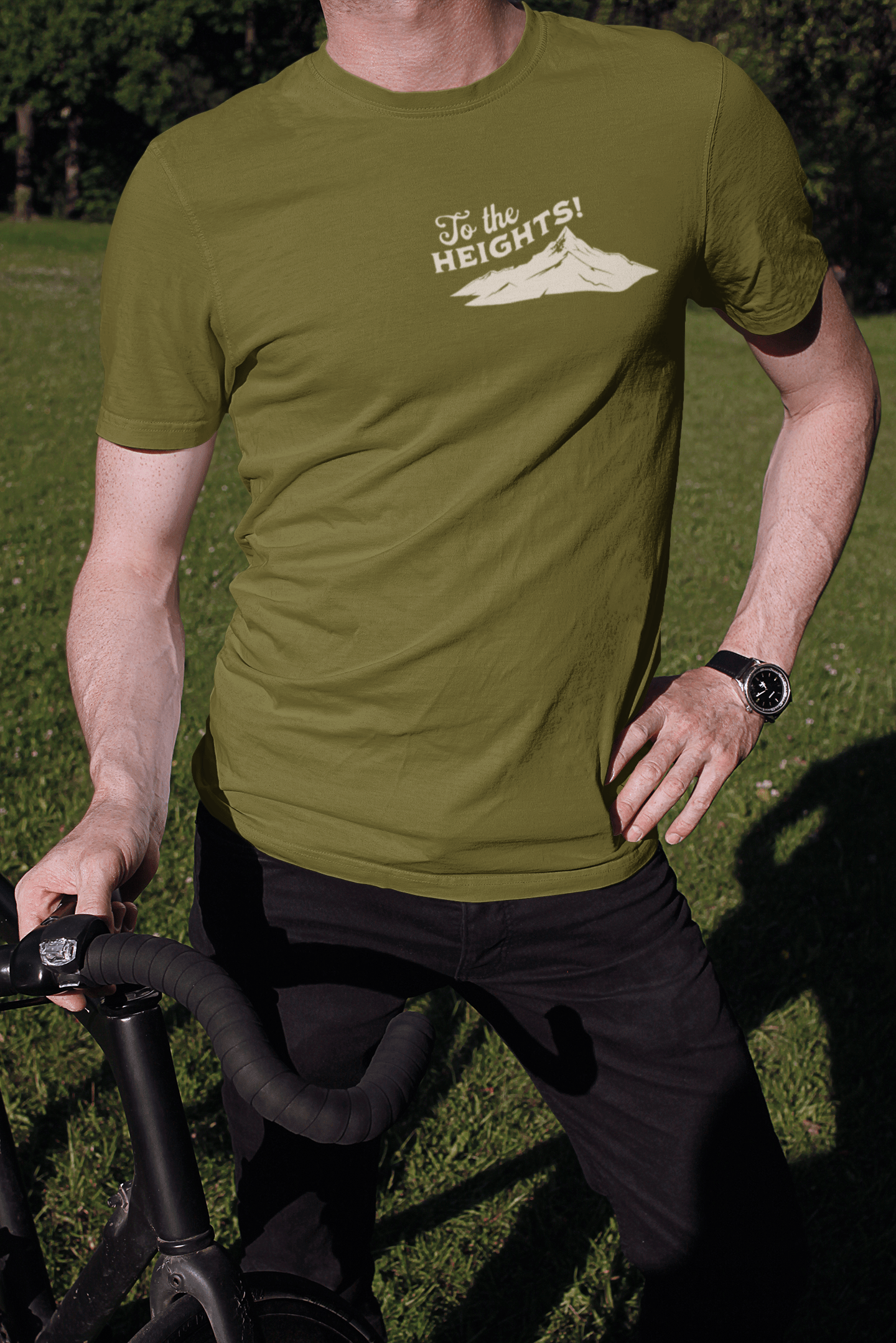 Apliiq tshirt Saint Frassati - To the Heights Organic Cotton Tee