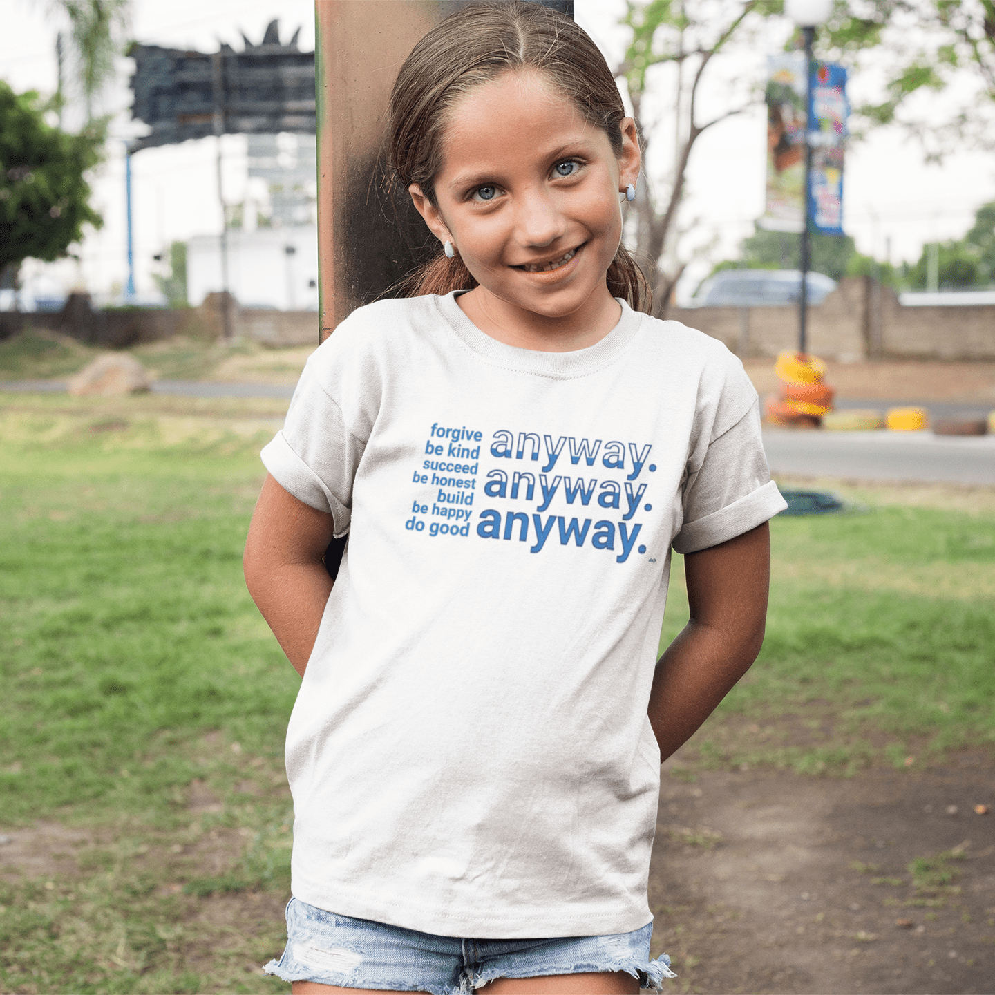 Apliiq tshirts "Anyway" Kid's Organic Cotton Tee
