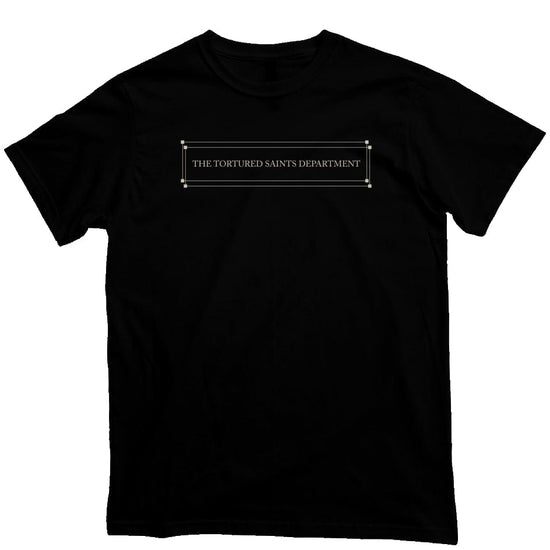 Apliiq tshirts black / s Tortured Saints Department Organic Cotton Tee