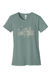 Apliiq tshirts Blue Sage / s Pray, Hope, Don't Worry -Women's Organic Cotton Tee