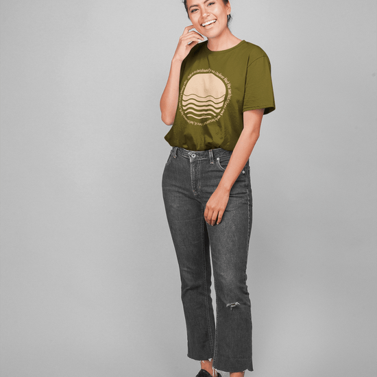 Apliiq tshirts C.S. Lewis Boho Sun Organic Cotton Tee