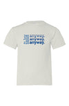 Apliiq tshirts Cream / 2 "Anyway" Kid's Organic Cotton Tee