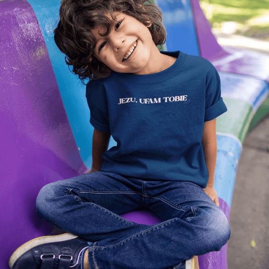 Apliiq tshirts Divine Mercy Organic Cotton Kid's Tee