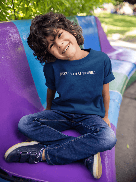 Apliiq tshirts Divine Mercy Organic Cotton Kid's Tee