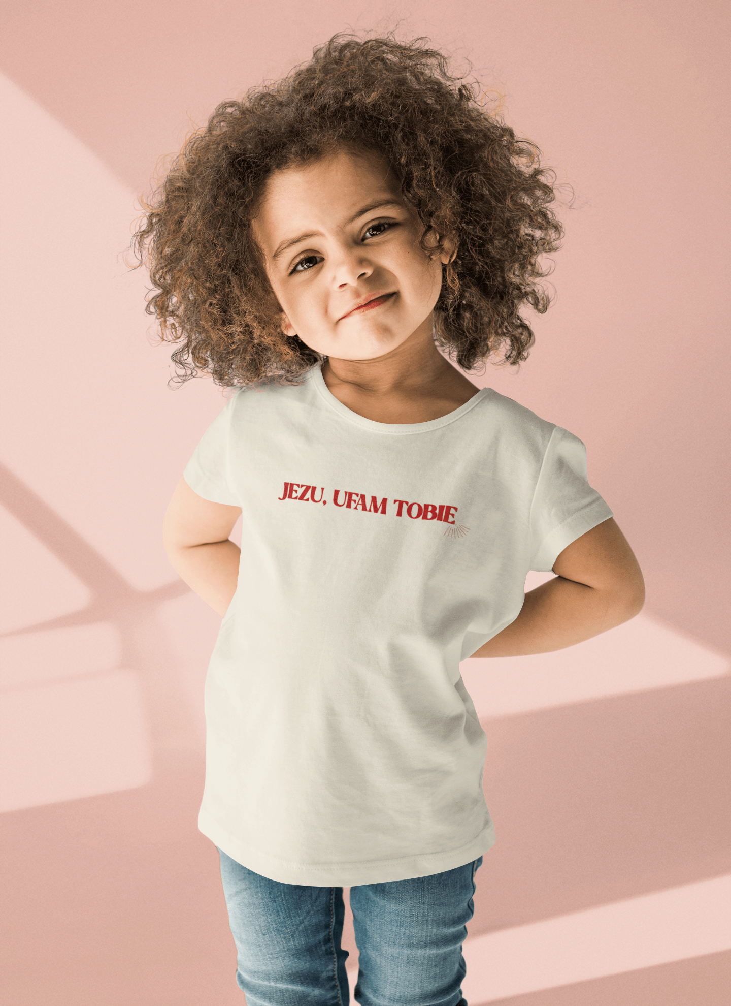 Apliiq tshirts Divine Mercy Organic Cotton Kid's Tee