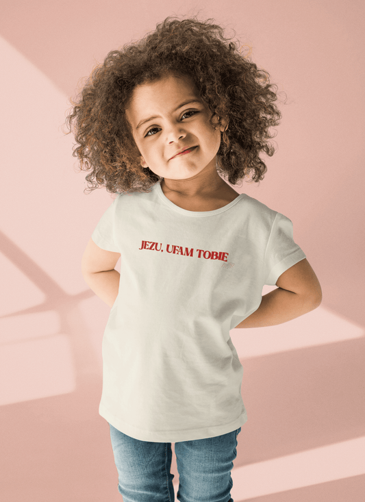 Apliiq tshirts Divine Mercy Organic Cotton Kid's Tee