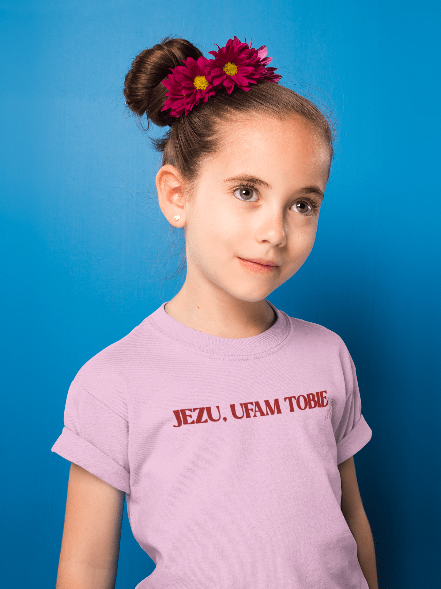 Apliiq tshirts Divine Mercy Organic Cotton Kid's Tee