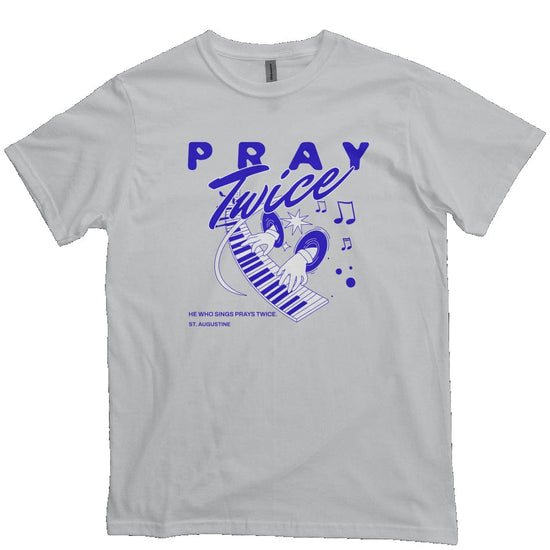 Apliiq tshirts Dolphin / s Pray Twice Organic Cotton Tee