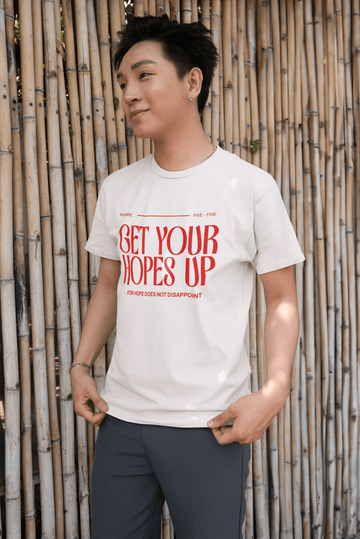 Apliiq tshirts Hopes Up Unisex Premium Ring-Spun Cotton Tee