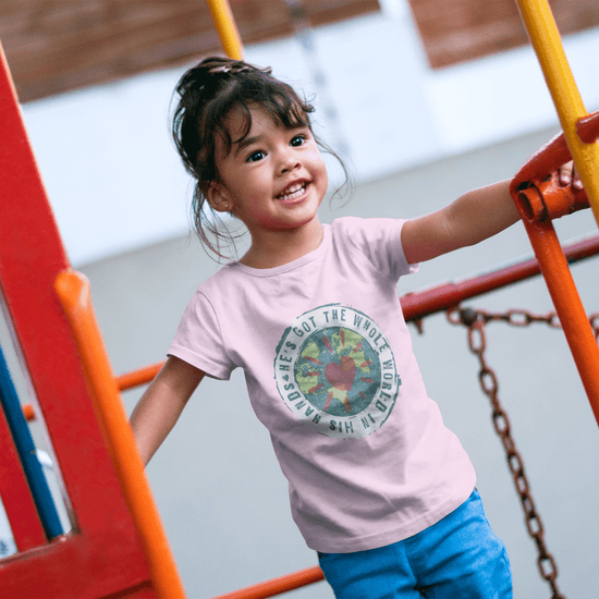 Apliiq tshirts In His Hands Kid's Organic Cotton Tee