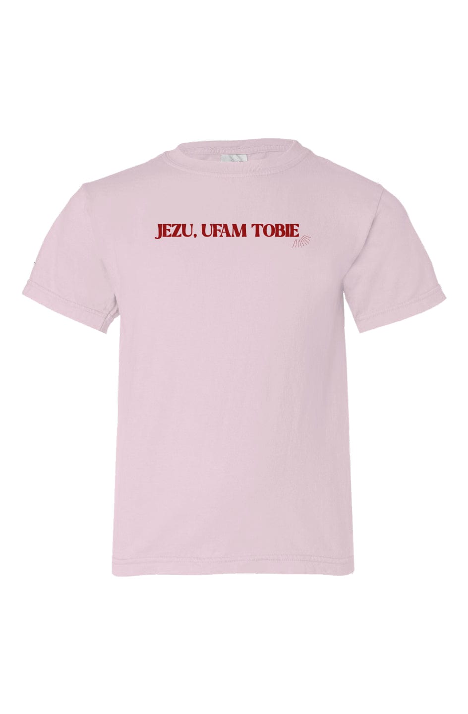 Apliiq tshirts light pink / 2 Divine Mercy Organic Cotton Kid's Tee