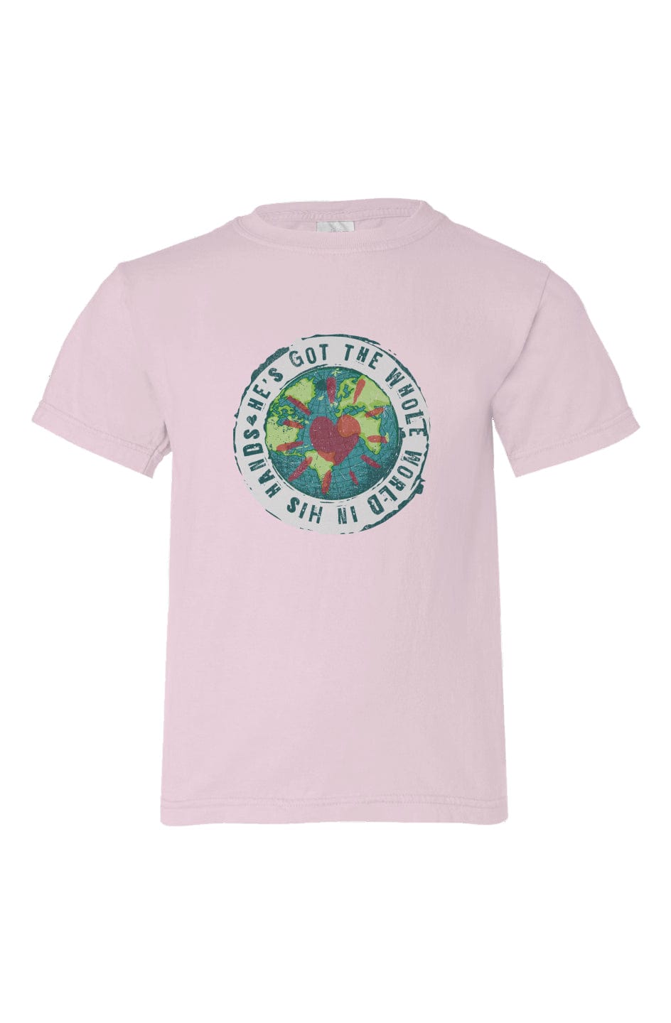 Apliiq tshirts light pink / 2 In His Hands Kid's Organic Tee