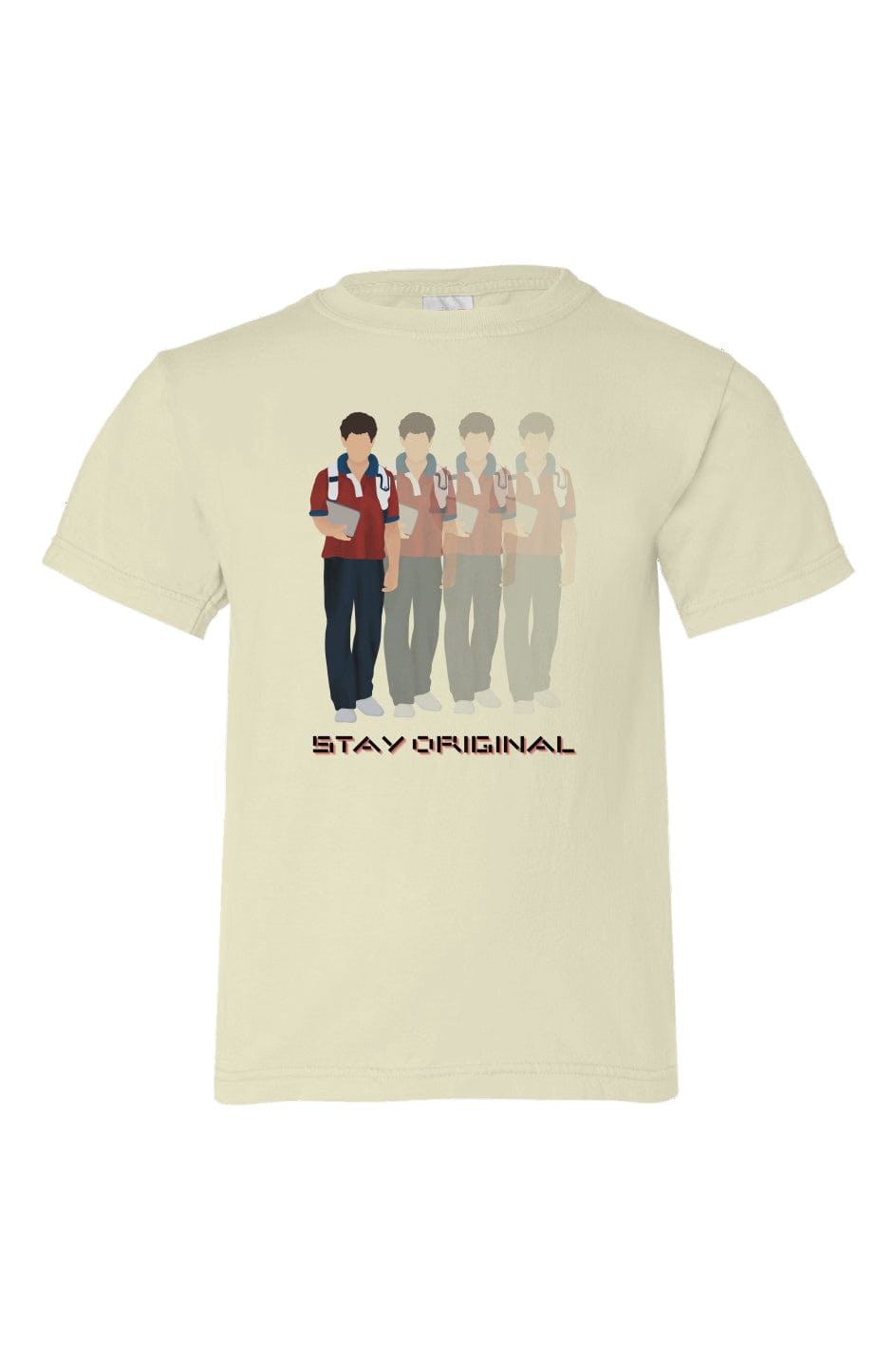 Apliiq tshirts light yellow / 2 Stay Original St. Carlo Acutis Kid's Organic Cotton Tee