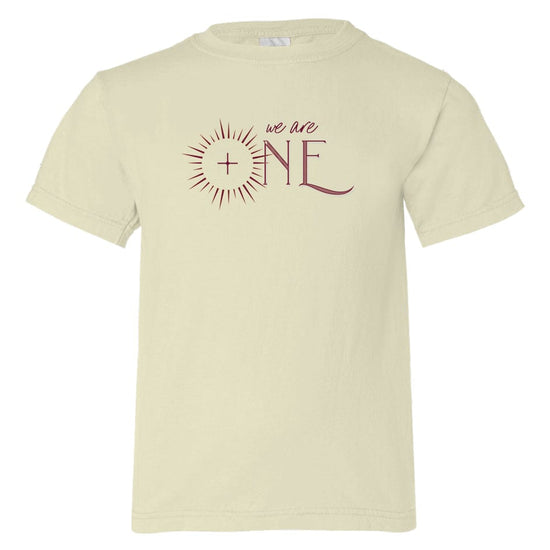 Apliiq tshirts light yellow / 2 We Are One Organic Cotton Kid's Tee