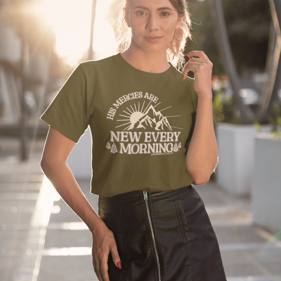 Apliiq tshirts Mercy Morning Organic Cotton Tee