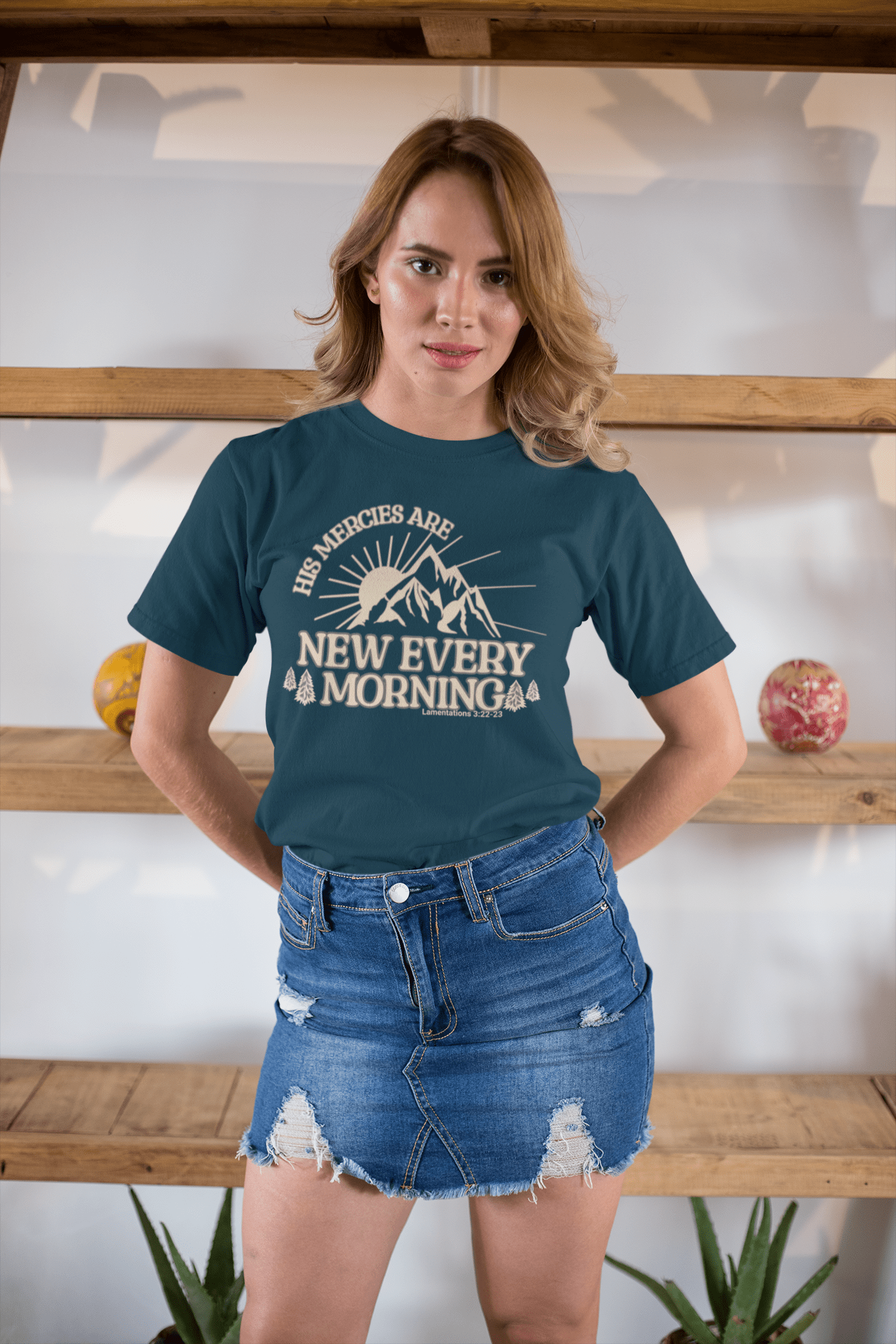 Apliiq tshirts Mercy Morning Organic Cotton Tee