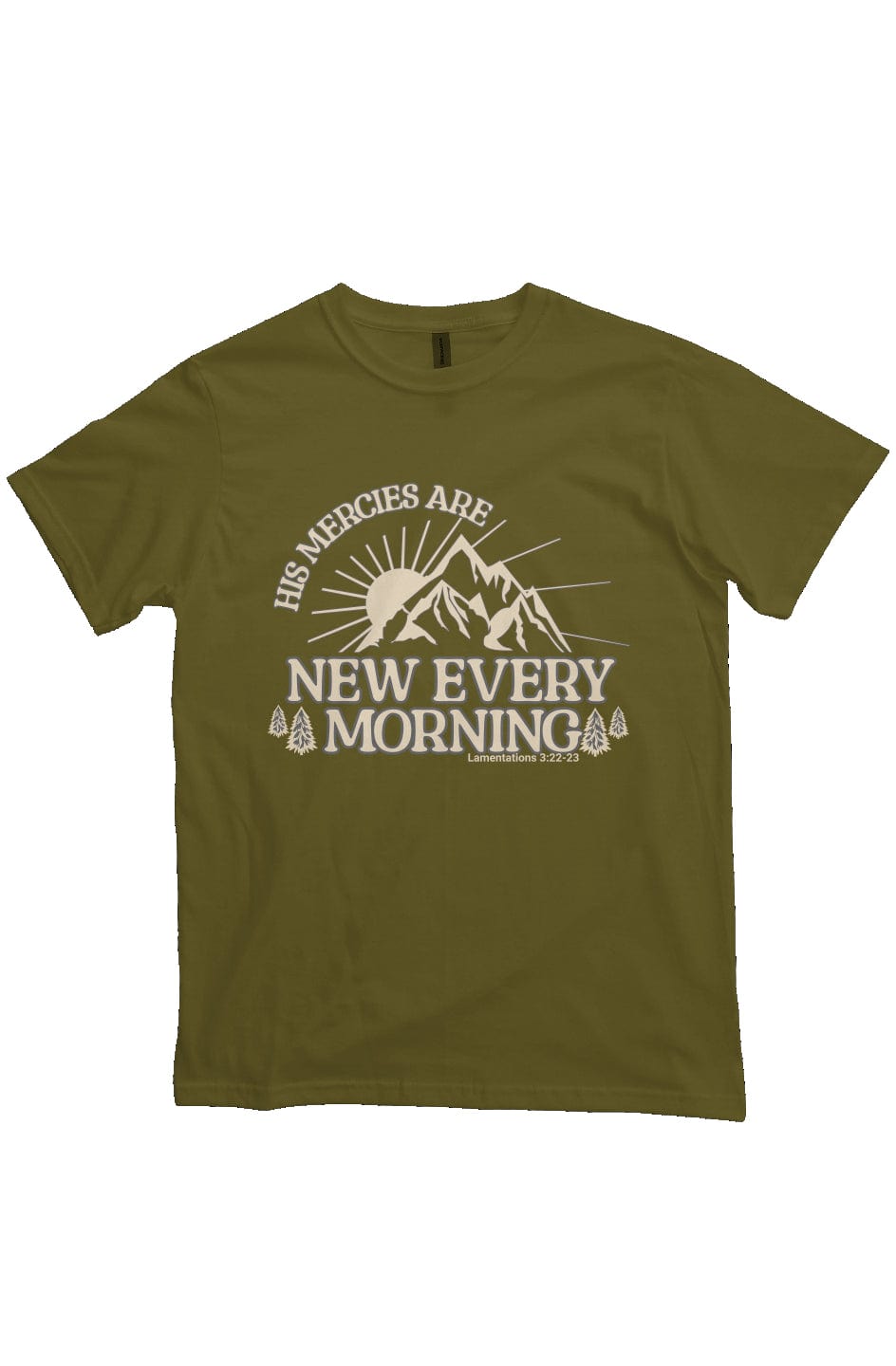 Apliiq tshirts Olive / s Mercy Morning Organic Cotton Tee