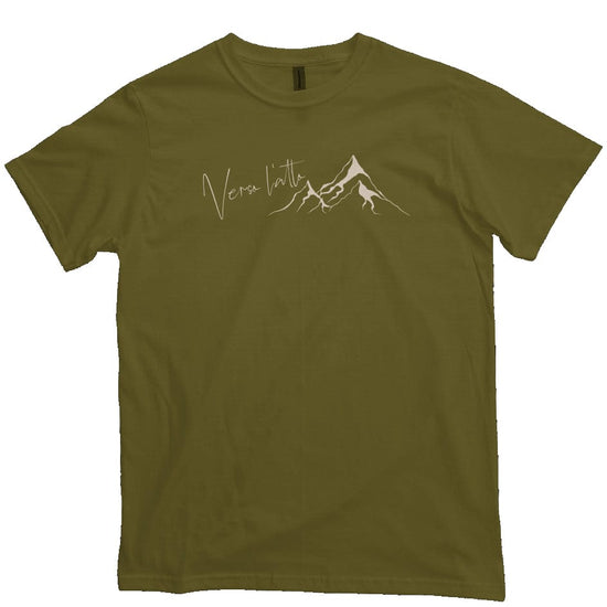 Apliiq tshirts Olive / s Minimalist Organic Cotton "Frassa-Tee"