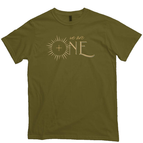 Apliiq tshirts Olive / s We Are One Organic Cotton Tee