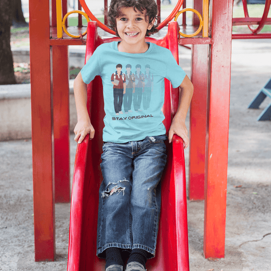Apliiq tshirts Stay Original St. Carlo Acutis Kid's Organic Cotton Tee