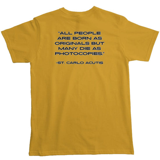 Apliiq tshirts Stay Original St. Carlo Organic Cotton Tee