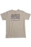 Apliiq tshirts Stay Original St. Carlo Organic Cotton Tee