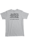 Apliiq tshirts Stay Original St. Carlo Organic Cotton Tee
