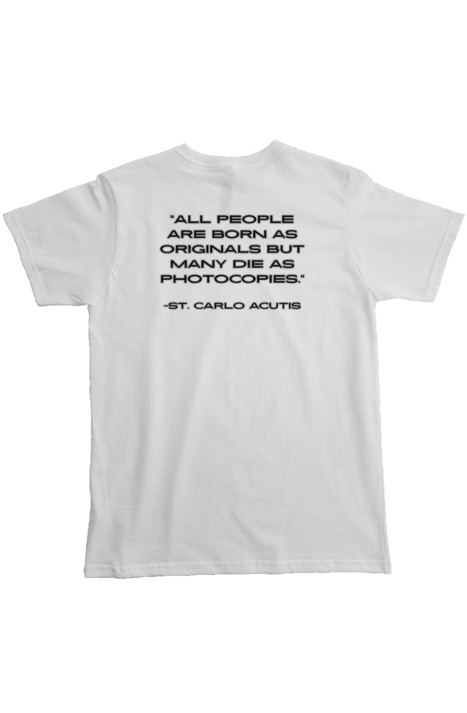Apliiq tshirts Stay Original St. Carlo Organic Cotton Tee
