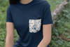 Apliiq tshirts Totus Tuus Organic Cotton Heavyweight Pocket Tee