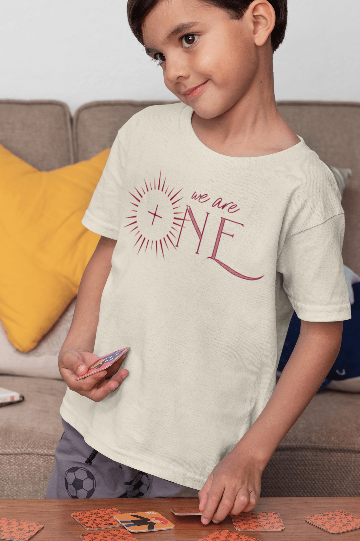 Apliiq tshirts We Are One Organic Cotton Kid's Tee
