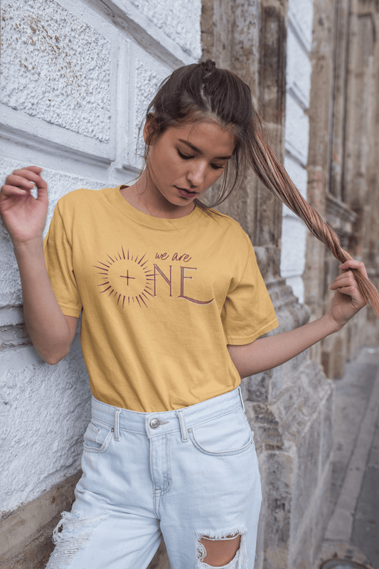 Apliiq tshirts We Are One Organic Cotton Tee
