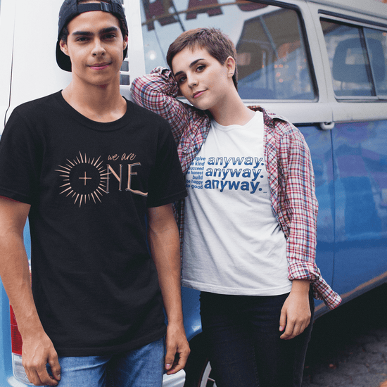 Apliiq tshirts We Are One Organic Cotton Tee