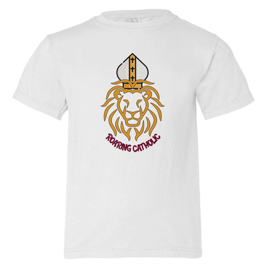 Apliiq tshirts white / 2 Roaring Catholic Organic Cotton Kid's Tee