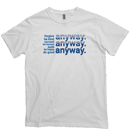 Apliiq tshirts white / s "Anyway" Organic Cotton Tee