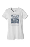 Apliiq tshirts white / s Petite Fleur Women's Organic Cotton Tee