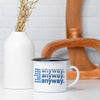 Dappled Designs Mugs Camp Mug 10 oz. (Black Rim)
