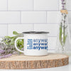 Dappled Designs Mugs Camp Mug 10 oz. (Black Rim)