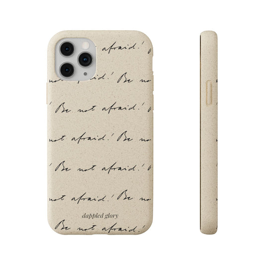 Printify Phone Case iPhone 11 Pro "Be Not Afraid" Biodegradable iPhone Case
