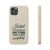 Printify Phone Case iPhone 12 Pro Jesus Surrender Prayer - Biodegradable Phone Case