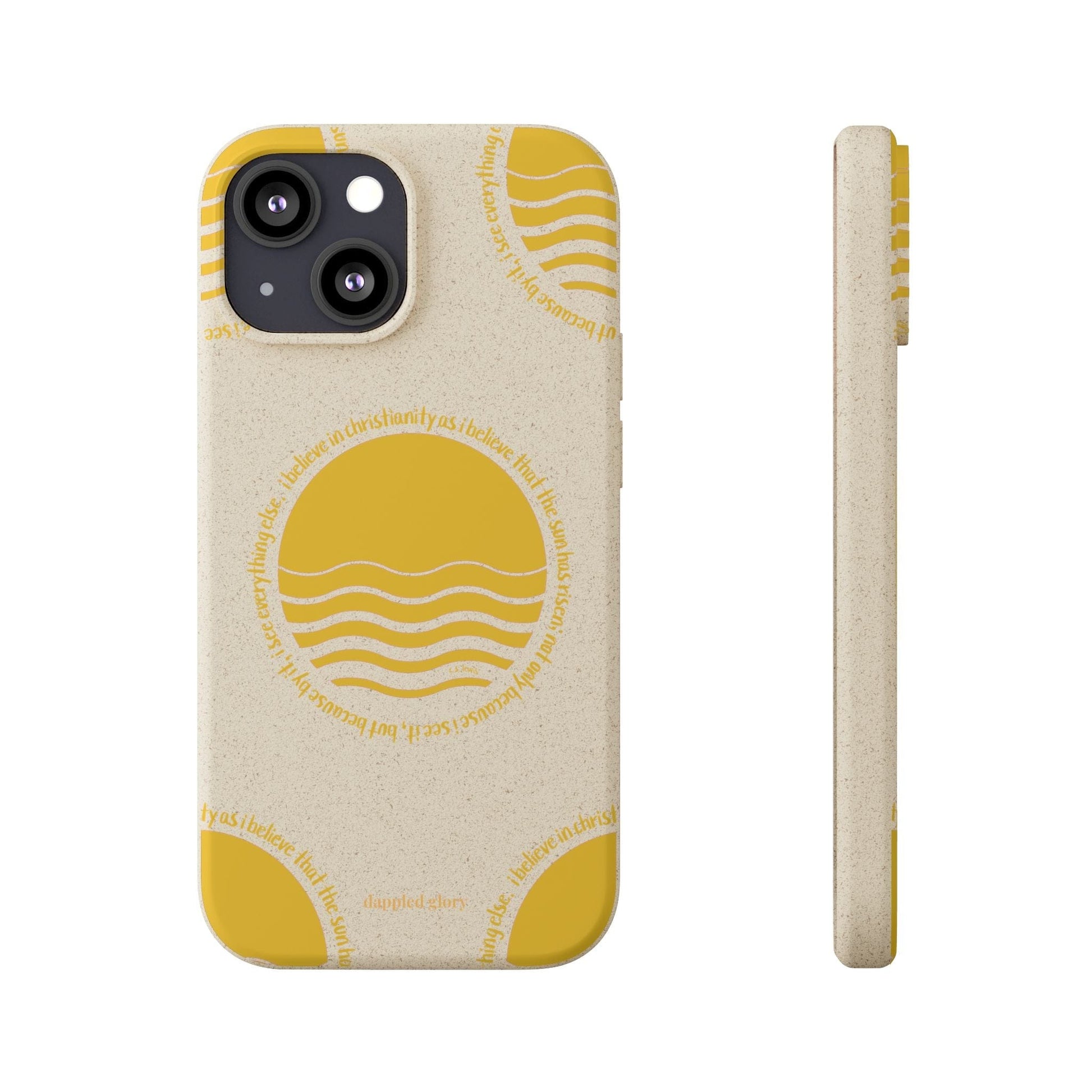 Printify Phone Case iPhone 13 Mini Eco-Friendly Biodegradable Phone Case with Sunrise Design