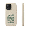 Printify Phone Case iPhone 13 Pro Jesus Surrender Prayer - Biodegradable Phone Case