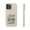 Printify Phone Case iPhone 13 Pro Max Jesus Surrender Prayer - Biodegradable Phone Case