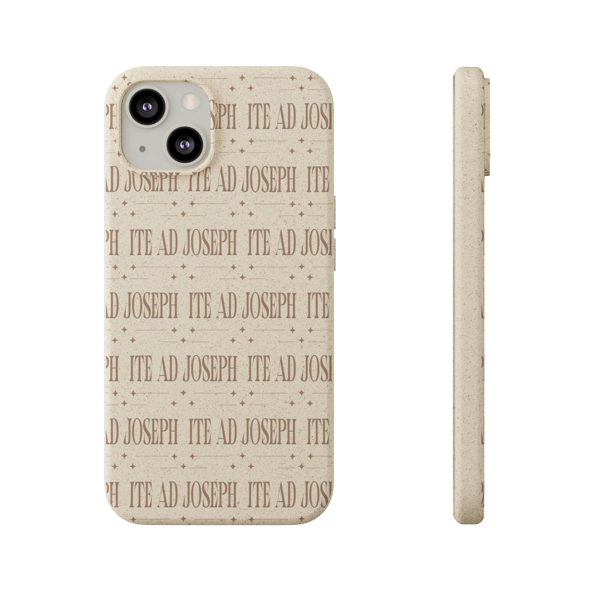 Printify Phone Case iPhone 13 with gift packaging Ite Ad Joseph (Go to Joseph) Biodegradable Phone Case